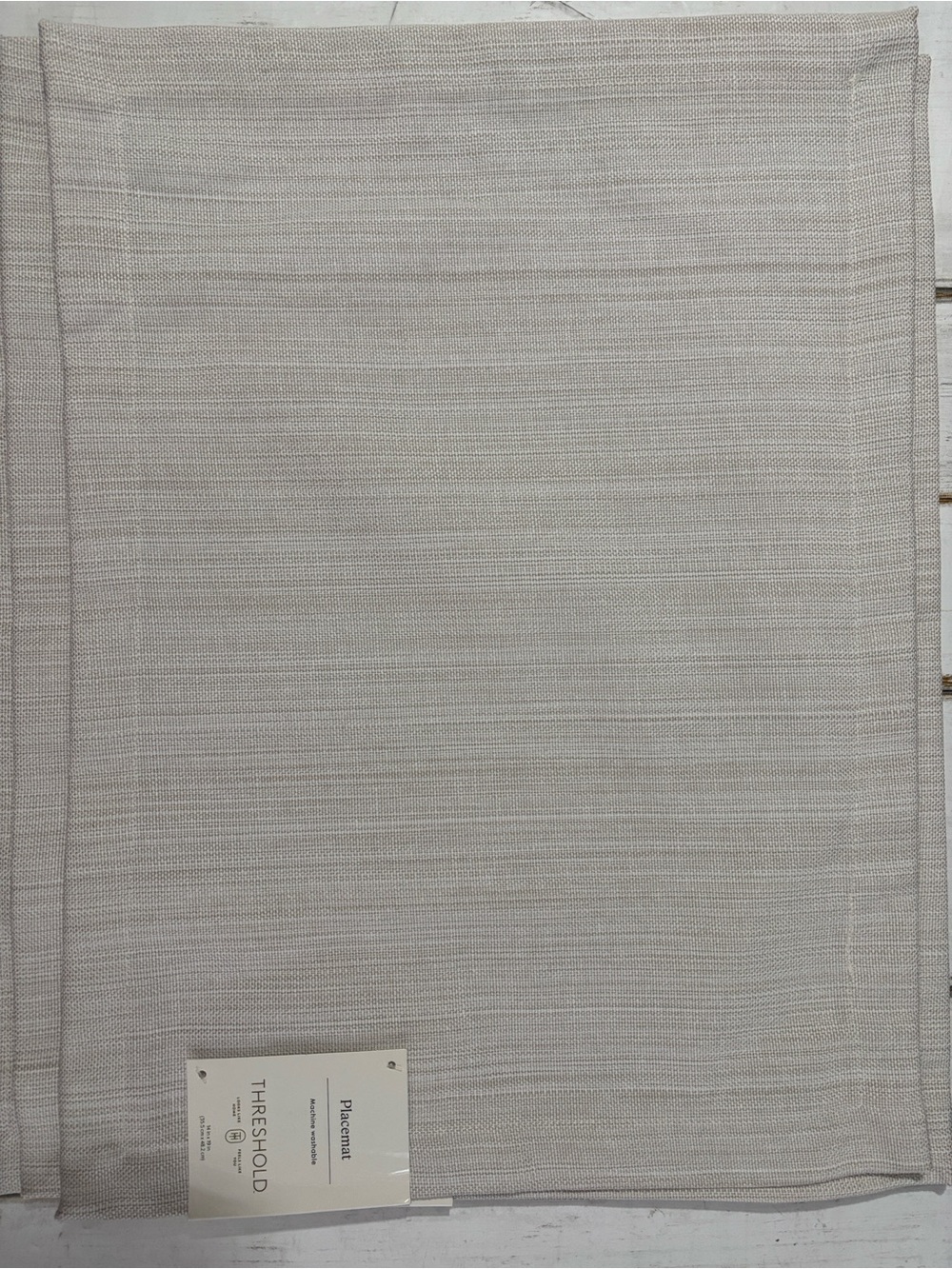 Threshold Neutral Cream Placemat Set of 4